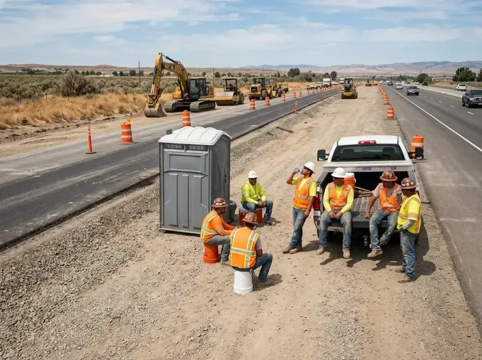 highway-road-construction-crew-007 — frequently asked questions, Porta Potty and Restroom Rentals in Shallotte, NC